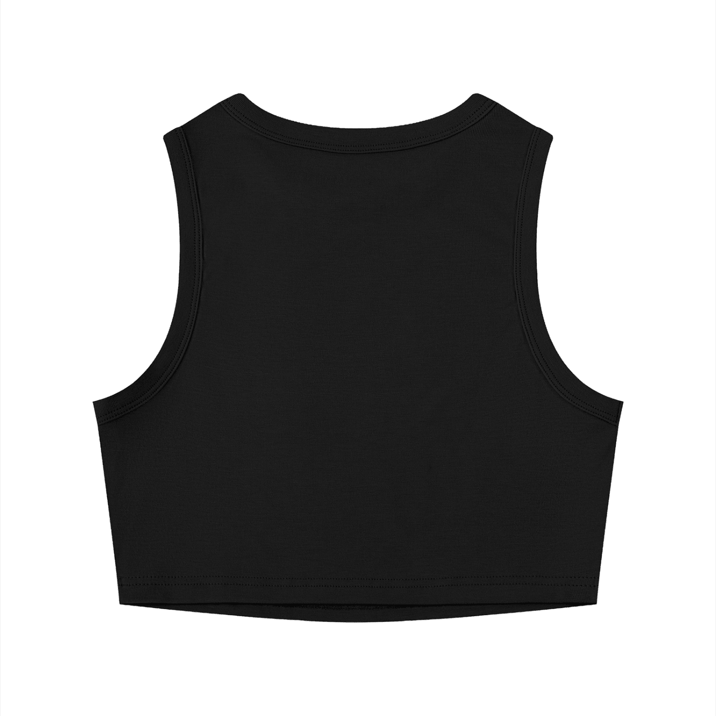 Hot Girls Rescue Dogs Crewneck Crop Tank - Mutty Prints