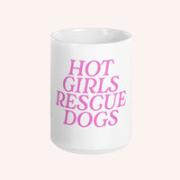 Thumbnail for Hot Girls Rescue Dogs Mug - Mutty Prints