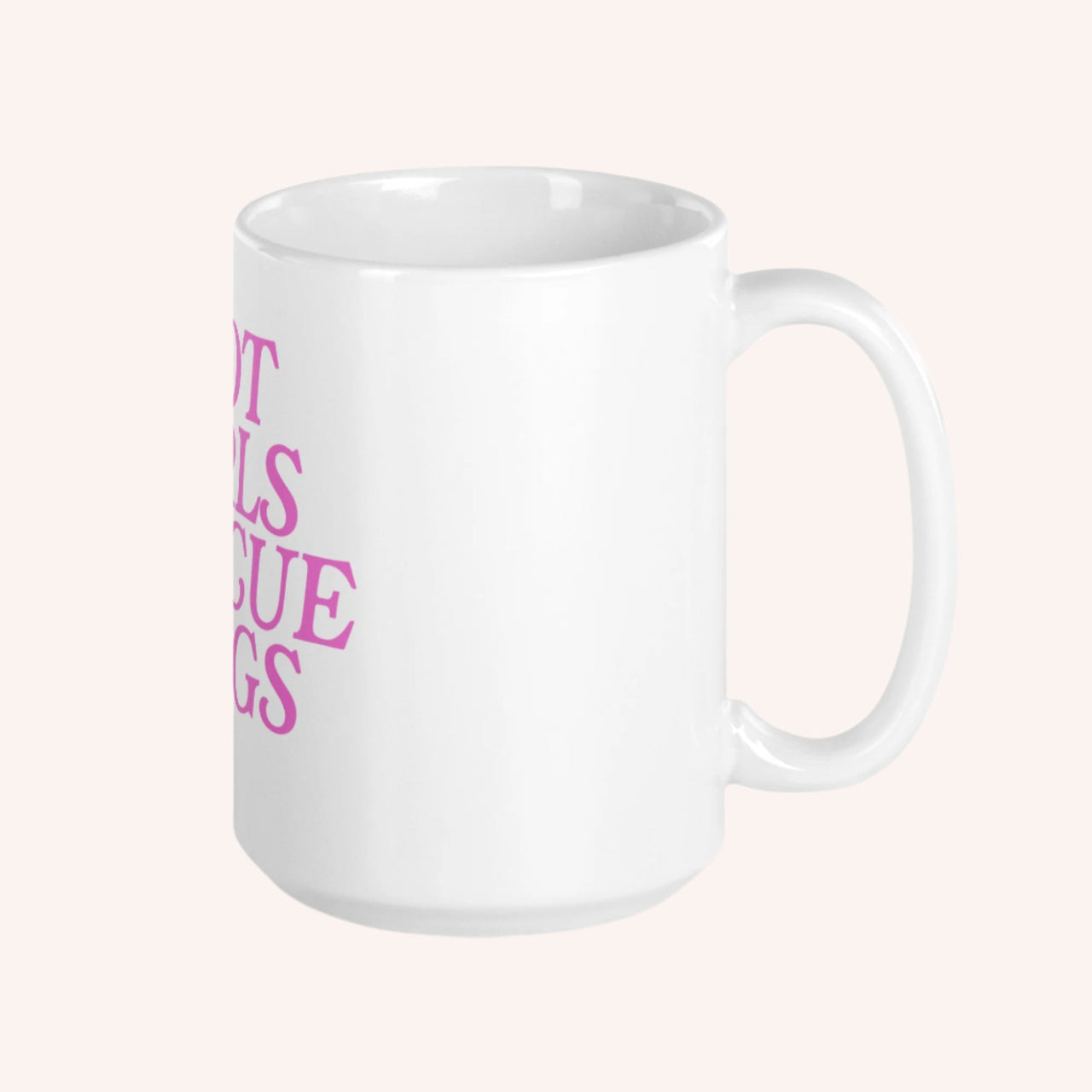 Hot Girls Rescue Dogs Mug - Mutty Prints