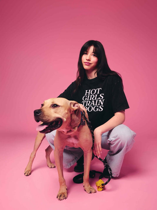 Hot Girls Train Dogs Tee - Mutty Prints