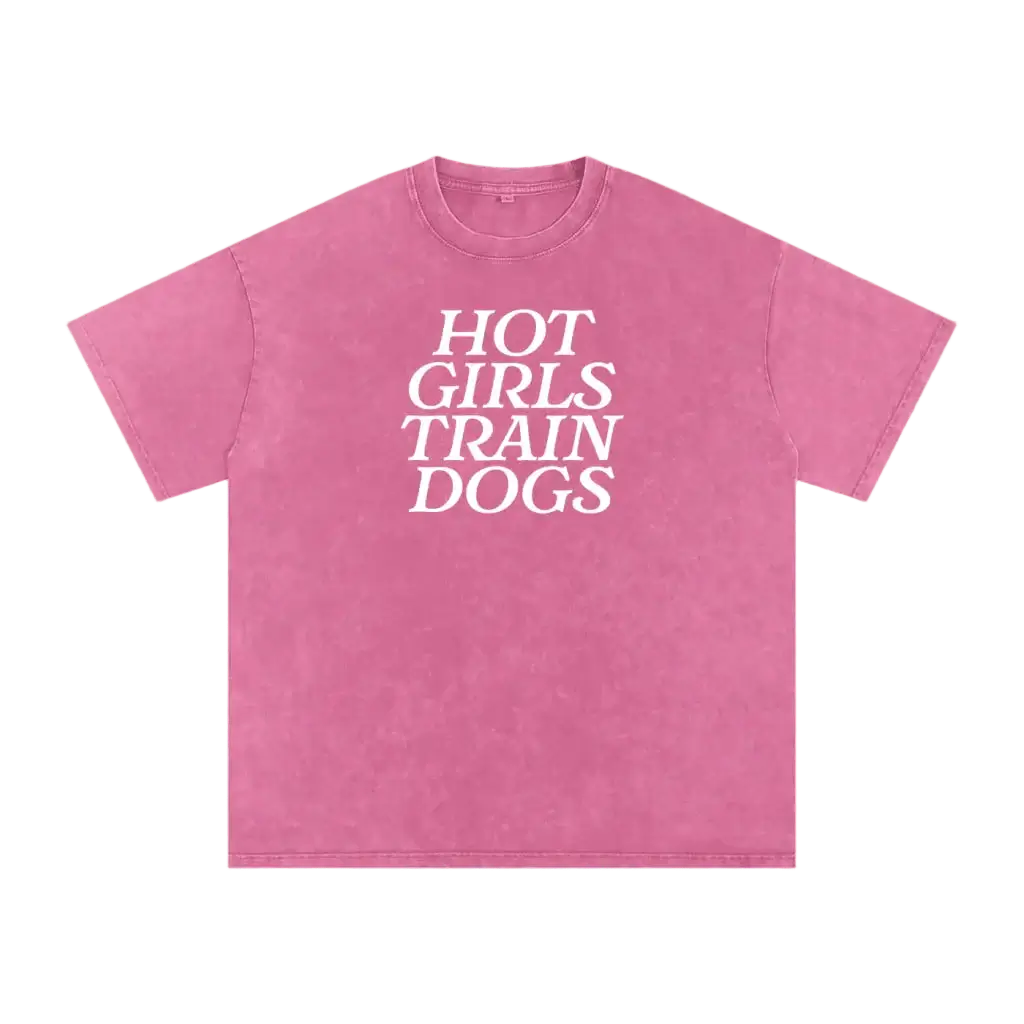 Hot Girls Train Dogs Tee - Mutty Prints