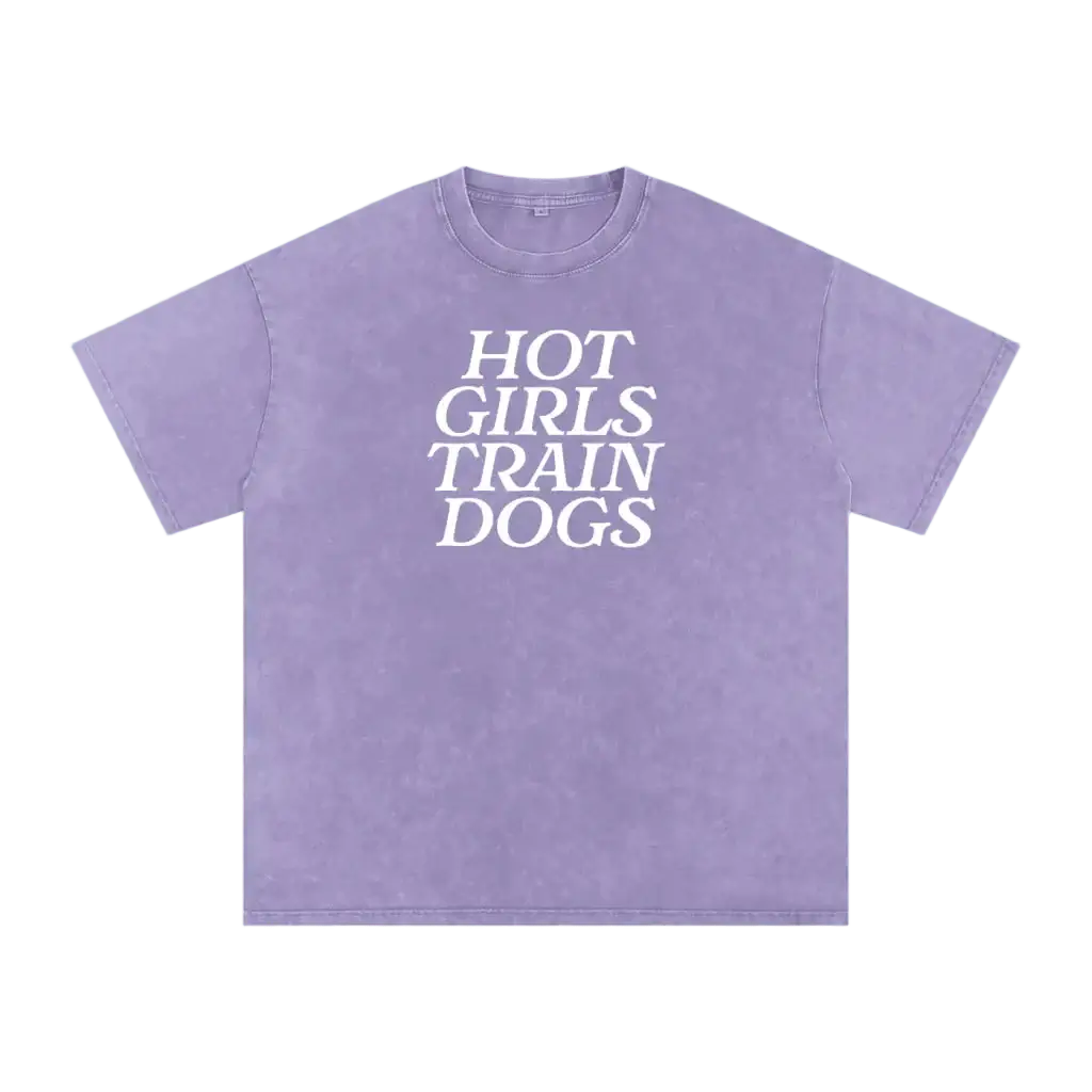 Hot Girls Train Dogs Tee - Mutty Prints