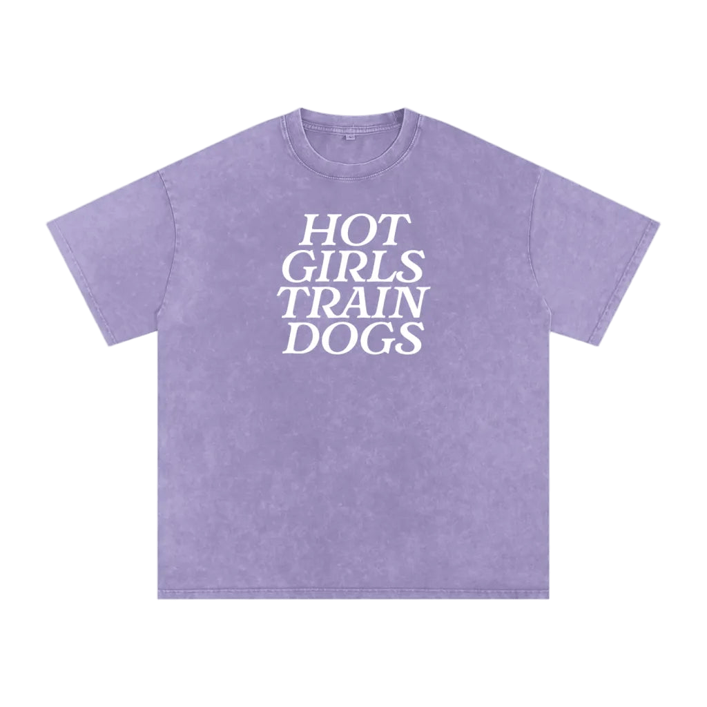Hot Girls Train Dogs Tee - Mutty Prints