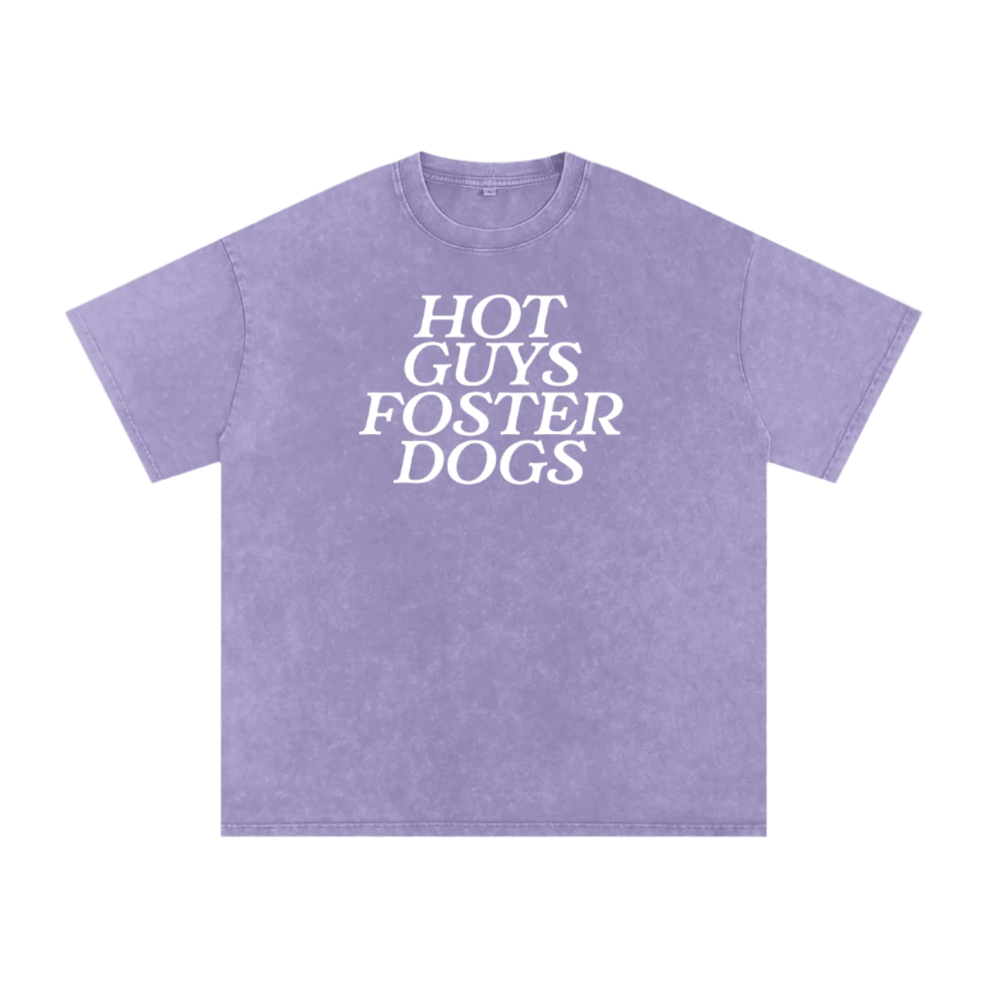 Hot Guys Foster Dogs Tee - Mutty Prints