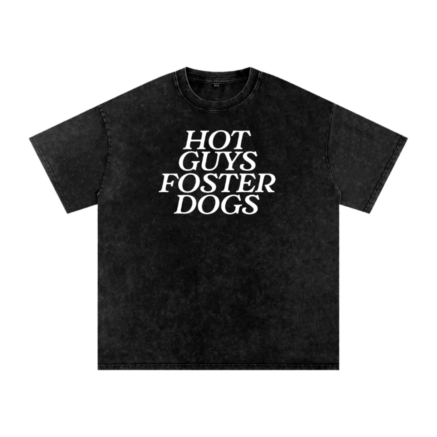 Hot Guys Foster Dogs Tee - Mutty Prints