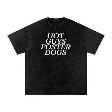 Hot Guys Foster Dogs Tee - Mutty Prints