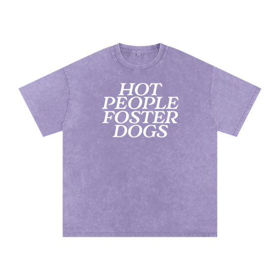 Hot People Foster Dogs Tee - Mutty Prints