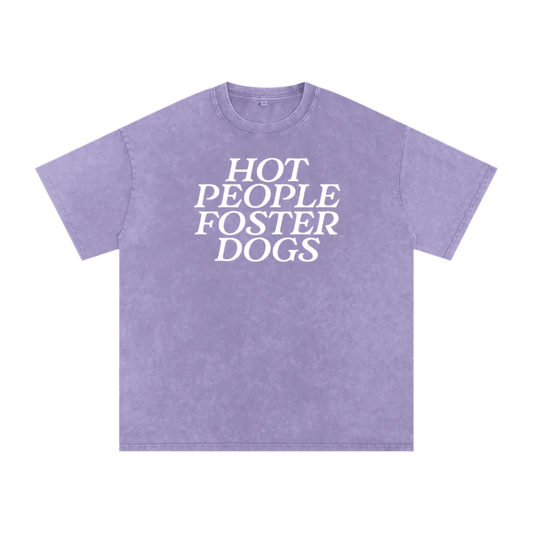 Hot People Foster Dogs Tee - Mutty Prints