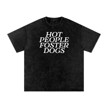 Hot People Foster Dogs Tee - Mutty Prints