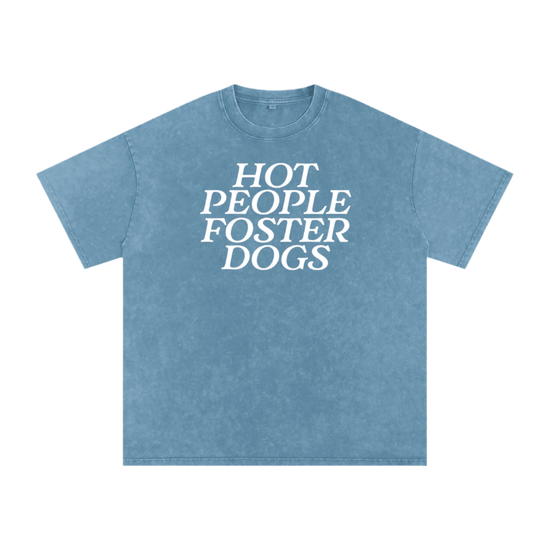 Hot People Foster Dogs Tee - Mutty Prints