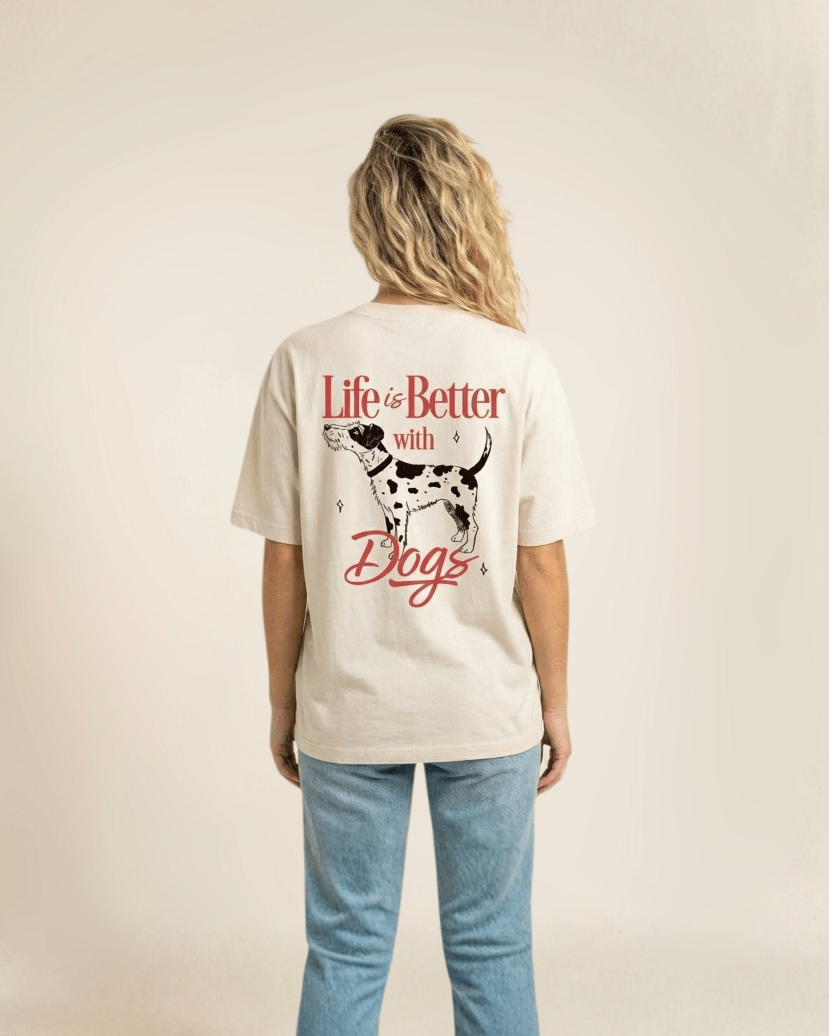 Life is Better with Dogs Tee - Mutty Prints