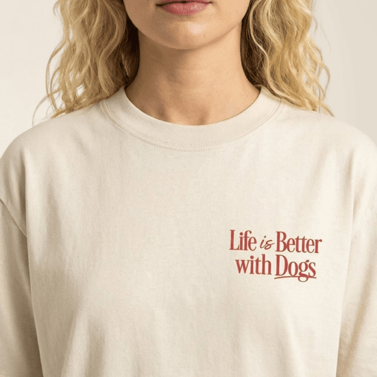 Life is Better with Dogs Tee - Mutty Prints