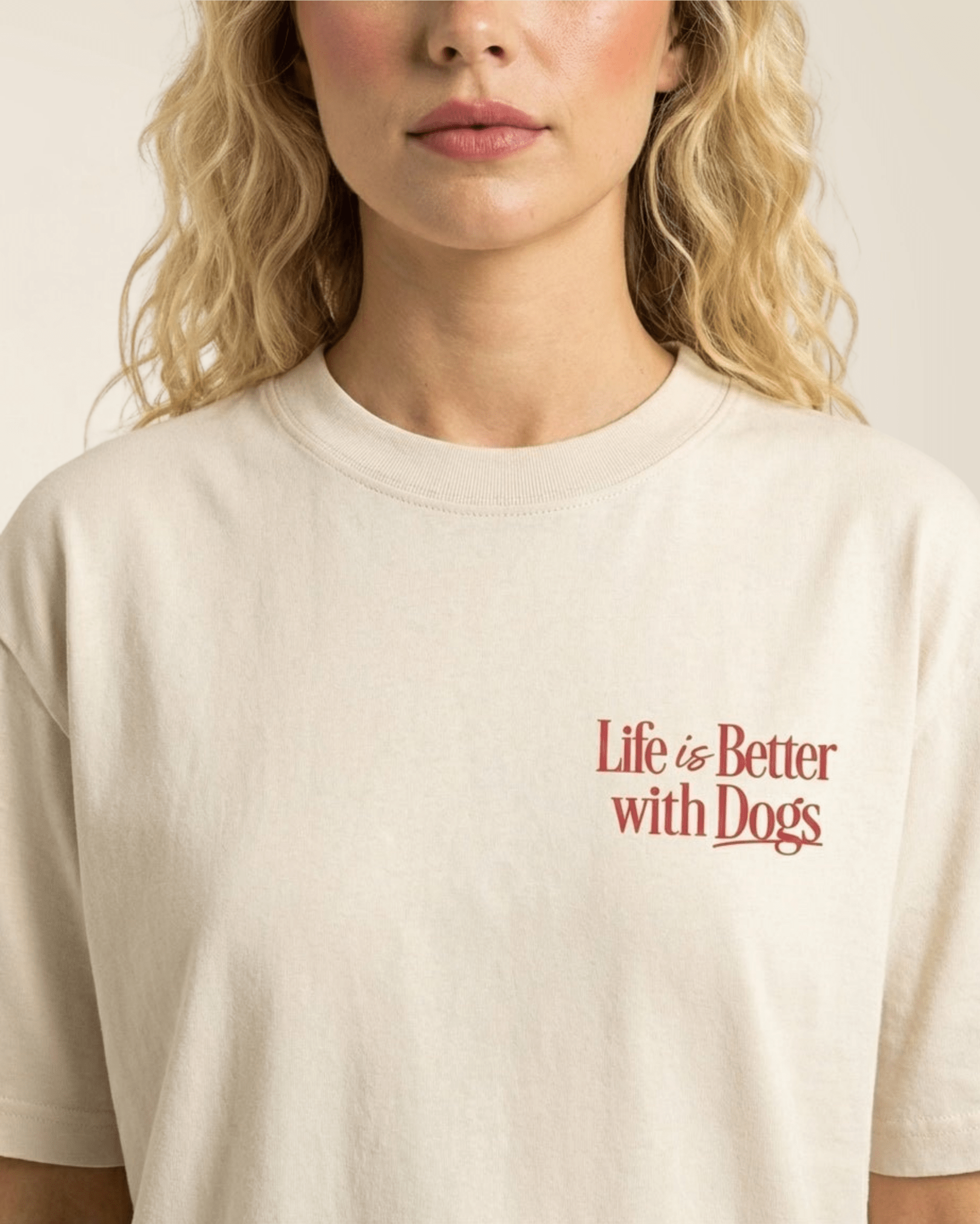 Life is Better with Dogs Tee - Mutty Prints