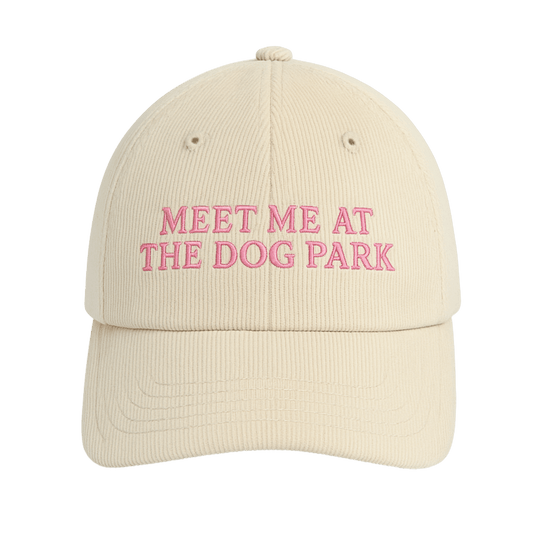 Meet Me at the Dog Park Hat - Mutty Prints