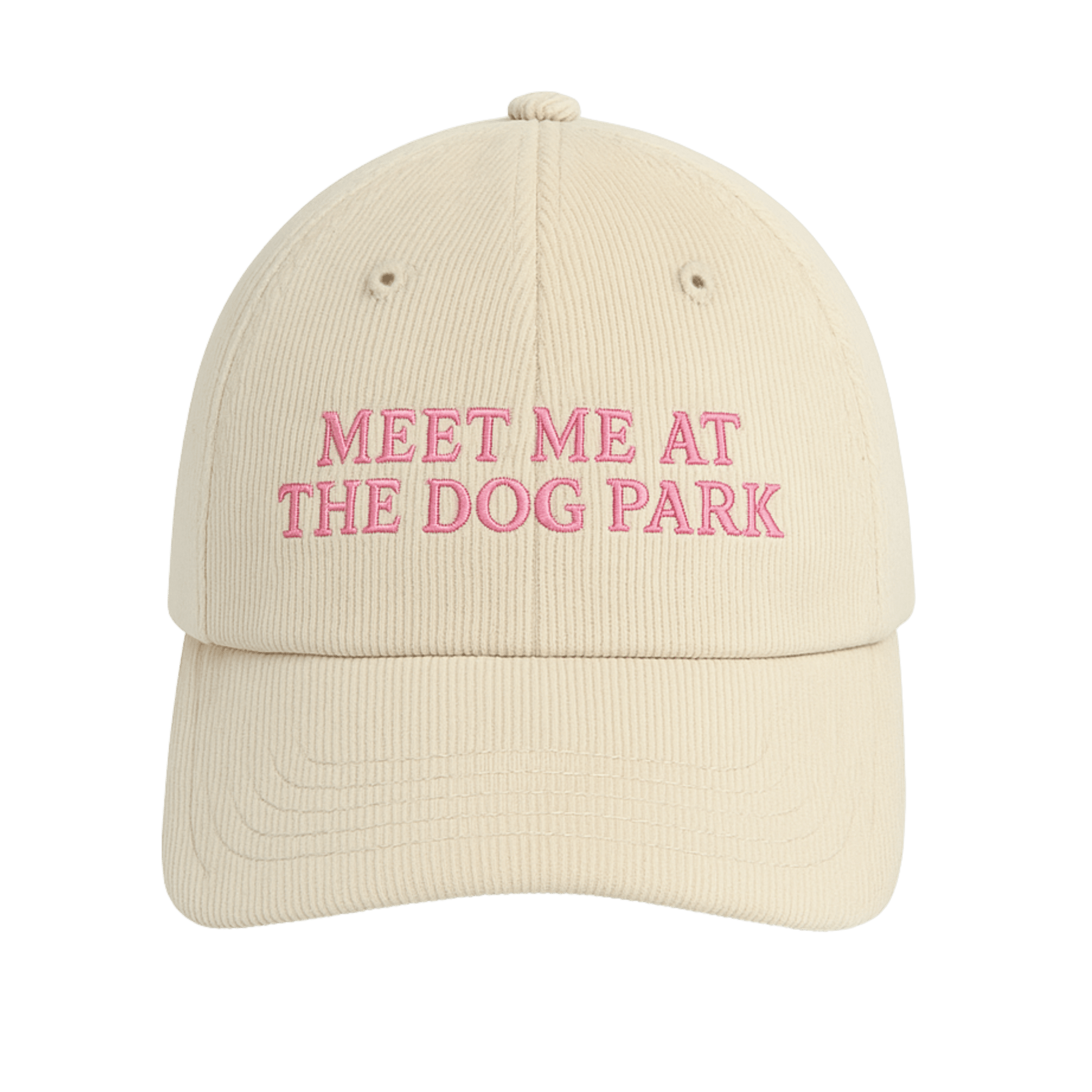 Meet Me at the Dog Park Hat - Mutty Prints