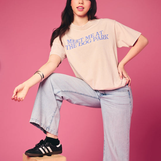 Meet Me at the Dog Park Tee - Mutty Prints