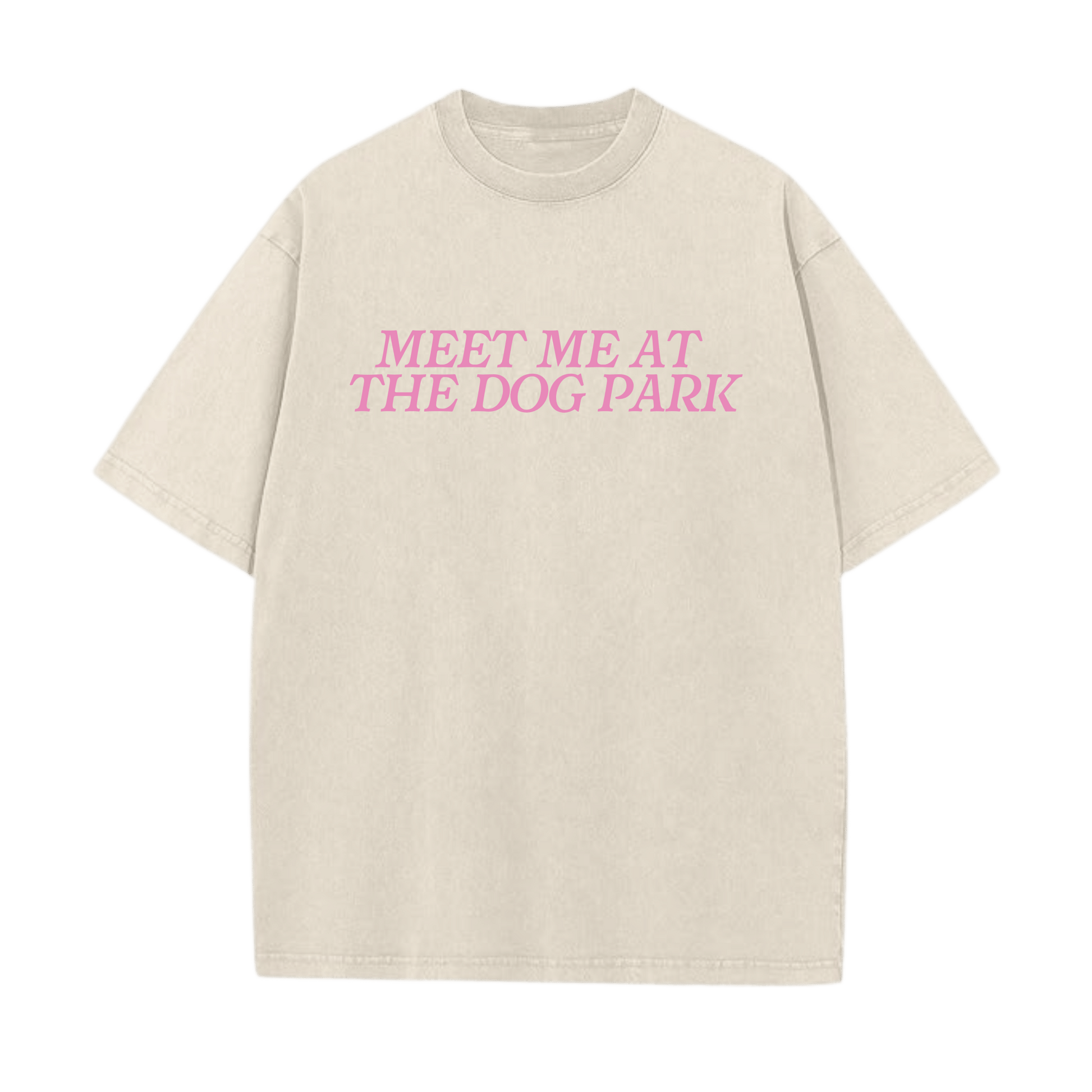 Meet Me at the Dog Park Tee - Mutty Prints