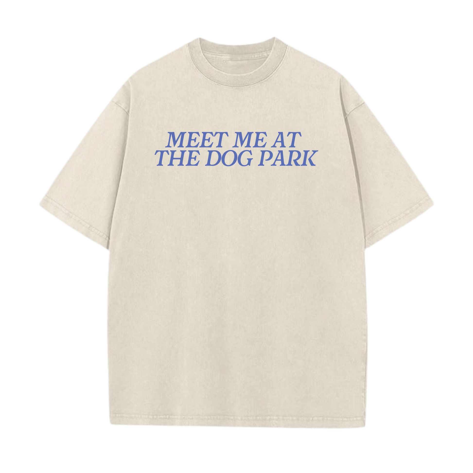 Meet Me at the Dog Park Tee - Mutty Prints