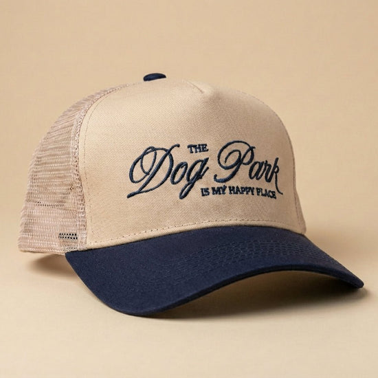 Meet Me at the Dog Park Trucker Hat - Mutty Prints