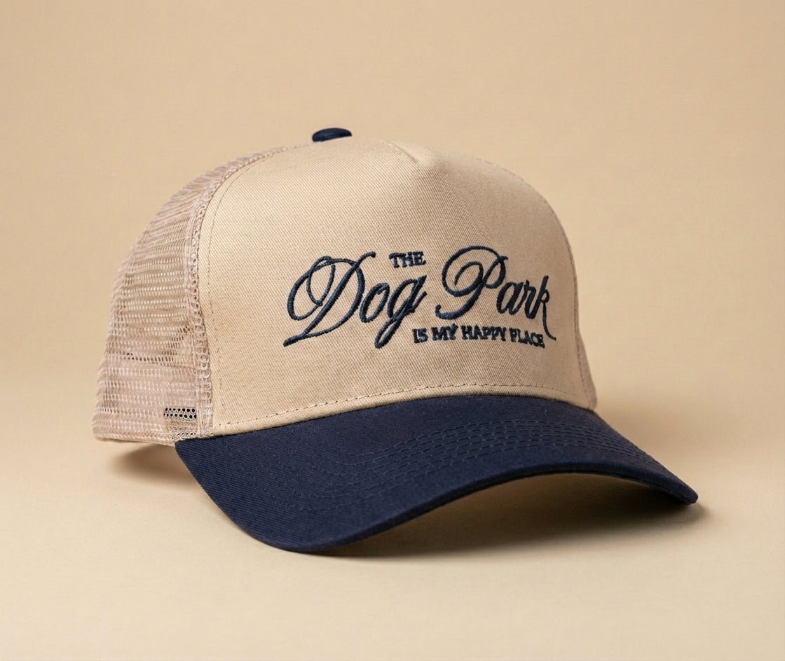 Meet Me at the Dog Park Trucker Hat - Mutty Prints
