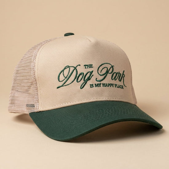 Meet Me at the Dog Park Trucker Hat - Mutty Prints