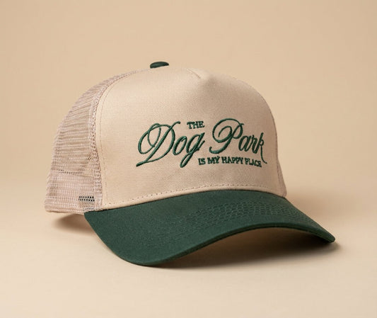 Meet Me at the Dog Park Trucker Hat - Mutty Prints