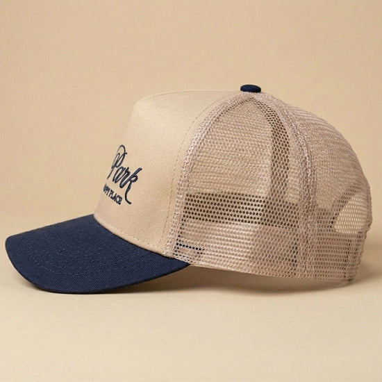 Meet Me at the Dog Park Trucker Hat - Mutty Prints