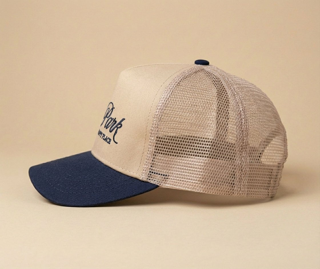 Meet Me at the Dog Park Trucker Hat - Mutty Prints