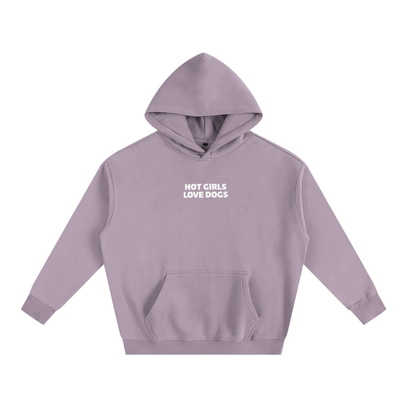 Mini Print Hoodie - Hot Girls Love Dogs - Mutty Prints