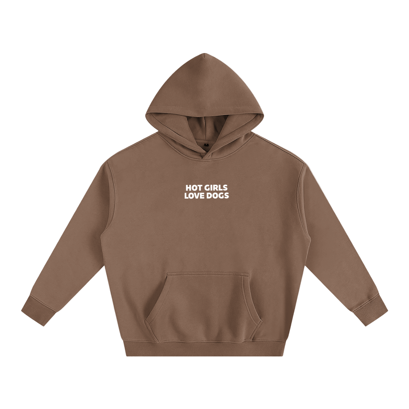 Mini Print Hoodie - Hot Girls Love Dogs - Mutty Prints