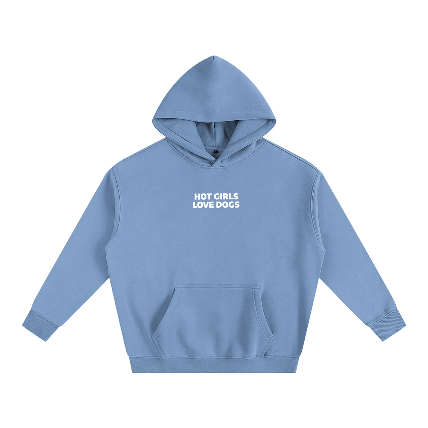 Mini Print Hoodie - Hot Girls Love Dogs - Mutty Prints
