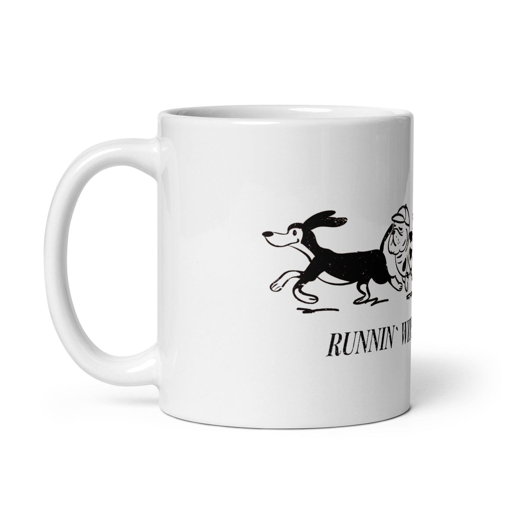 “Runnin’ With the Big Dogs” Ceramic Mug - Mutty Prints