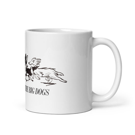 “Runnin’ With the Big Dogs” Ceramic Mug - Mutty Prints