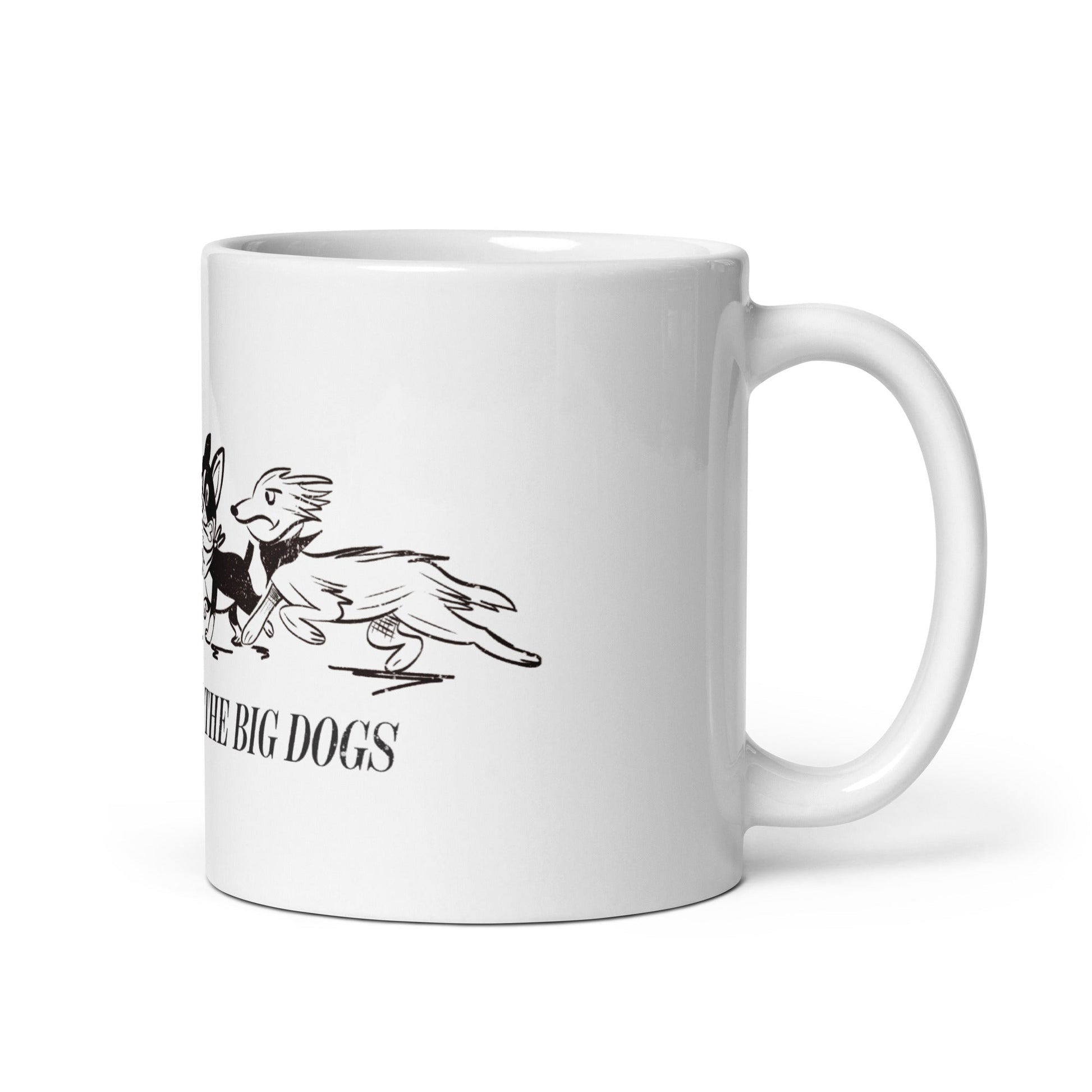 “Runnin’ With the Big Dogs” Ceramic Mug - Mutty Prints