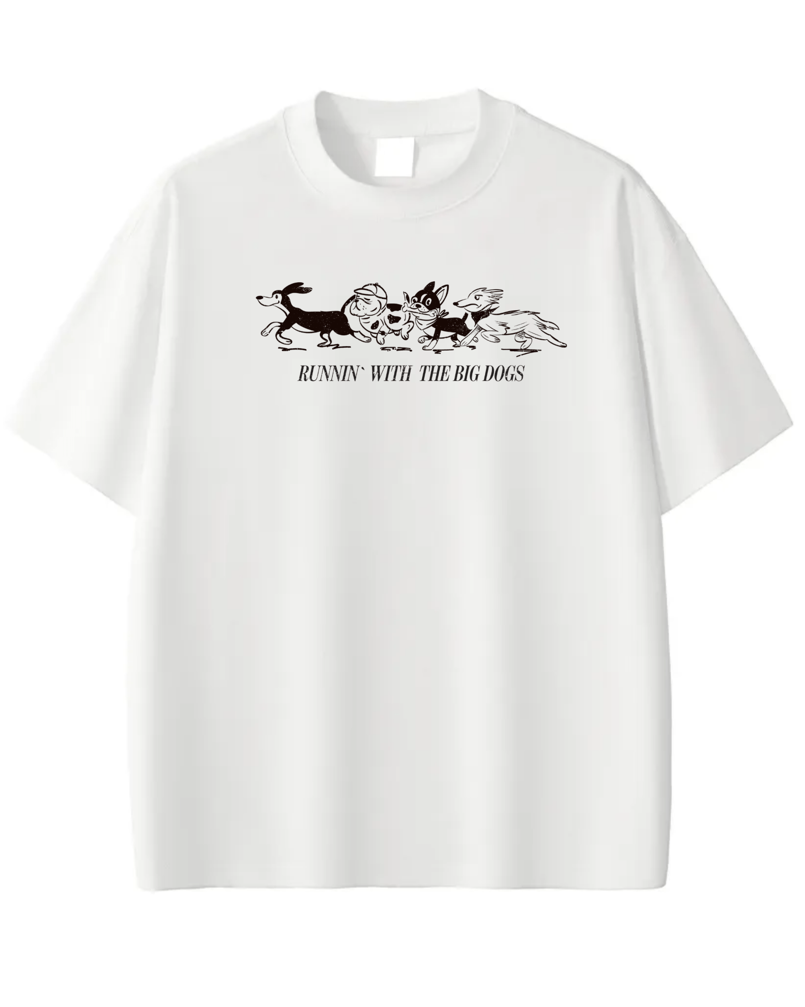 Runnin’ With the Big Dogs Tee - Preorder - Mutty Prints