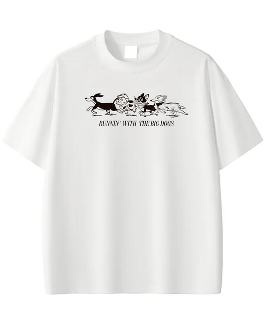 Runnin’ With the Big Dogs Tee - Preorder - Mutty Prints