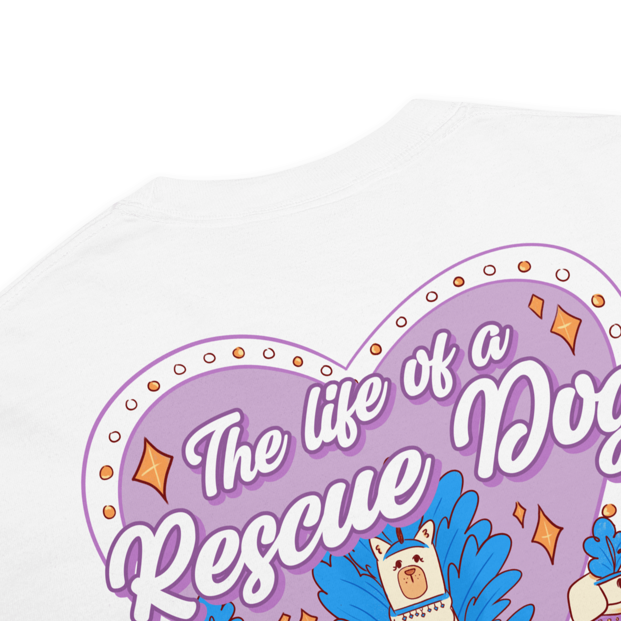 The Life of a Rescue Dog Tee x Vegas Roots Rescue - Mutty Prints