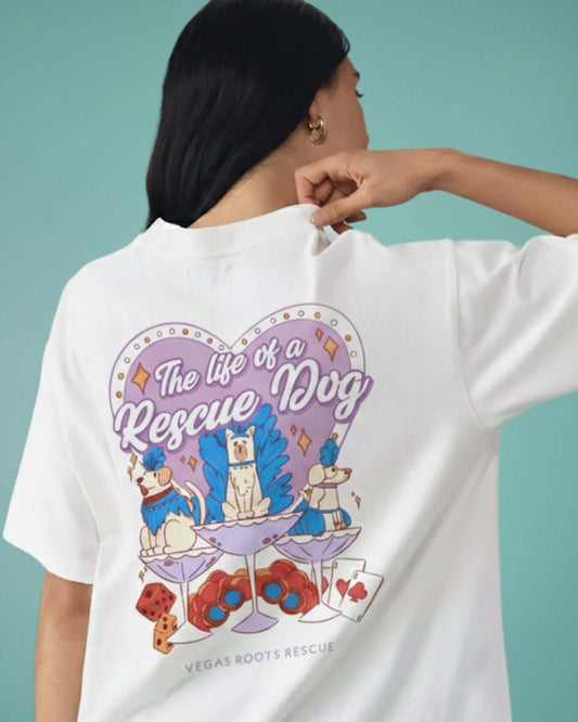 The Life of a Rescue Dog Tee x Vegas Roots Rescue - Mutty Prints