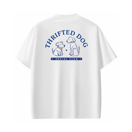 Thrifted Dog Social Club Tee - Mutty Prints