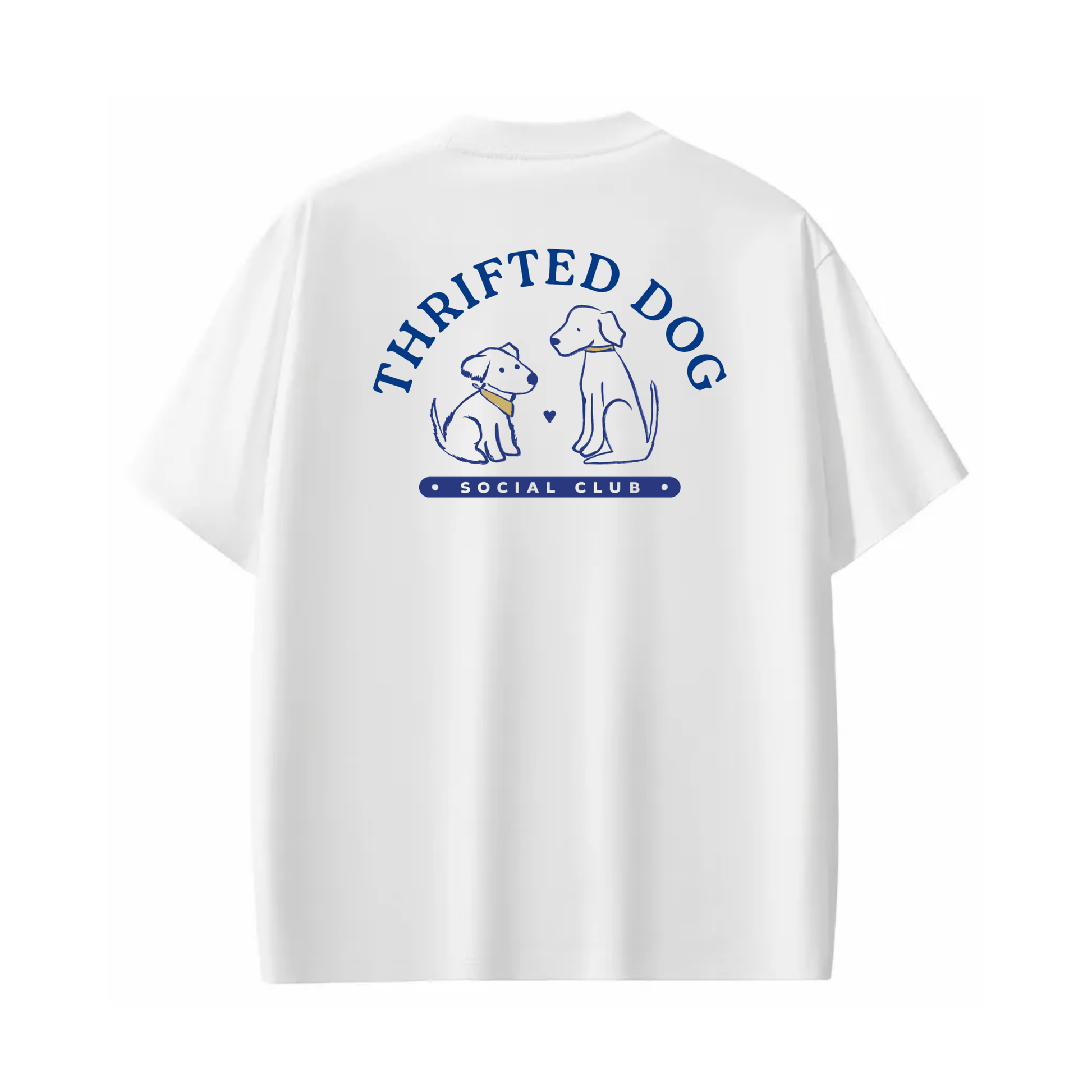 Thrifted Dog Social Club Tee - Mutty Prints