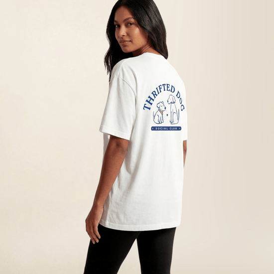 Thrifted Dog Social Club Tee - Mutty Prints