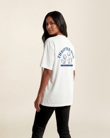 Thrifted Dog Social Club Tee - Mutty Prints