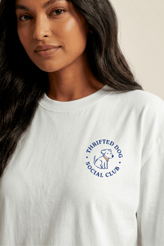 Thrifted Dog Social Club Tee - Mutty Prints