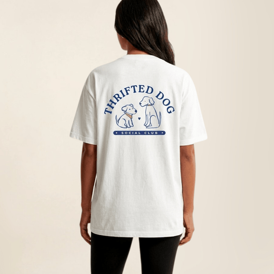 Thrifted Dog Social Club Tee - Mutty Prints